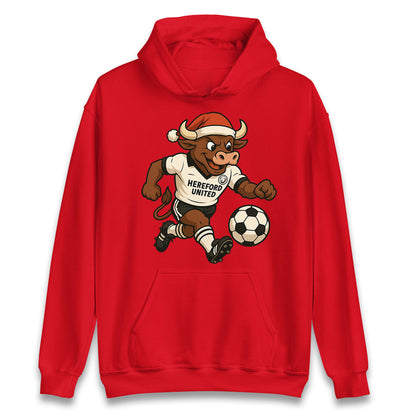 Retro Hereford Christmas Hoodie
