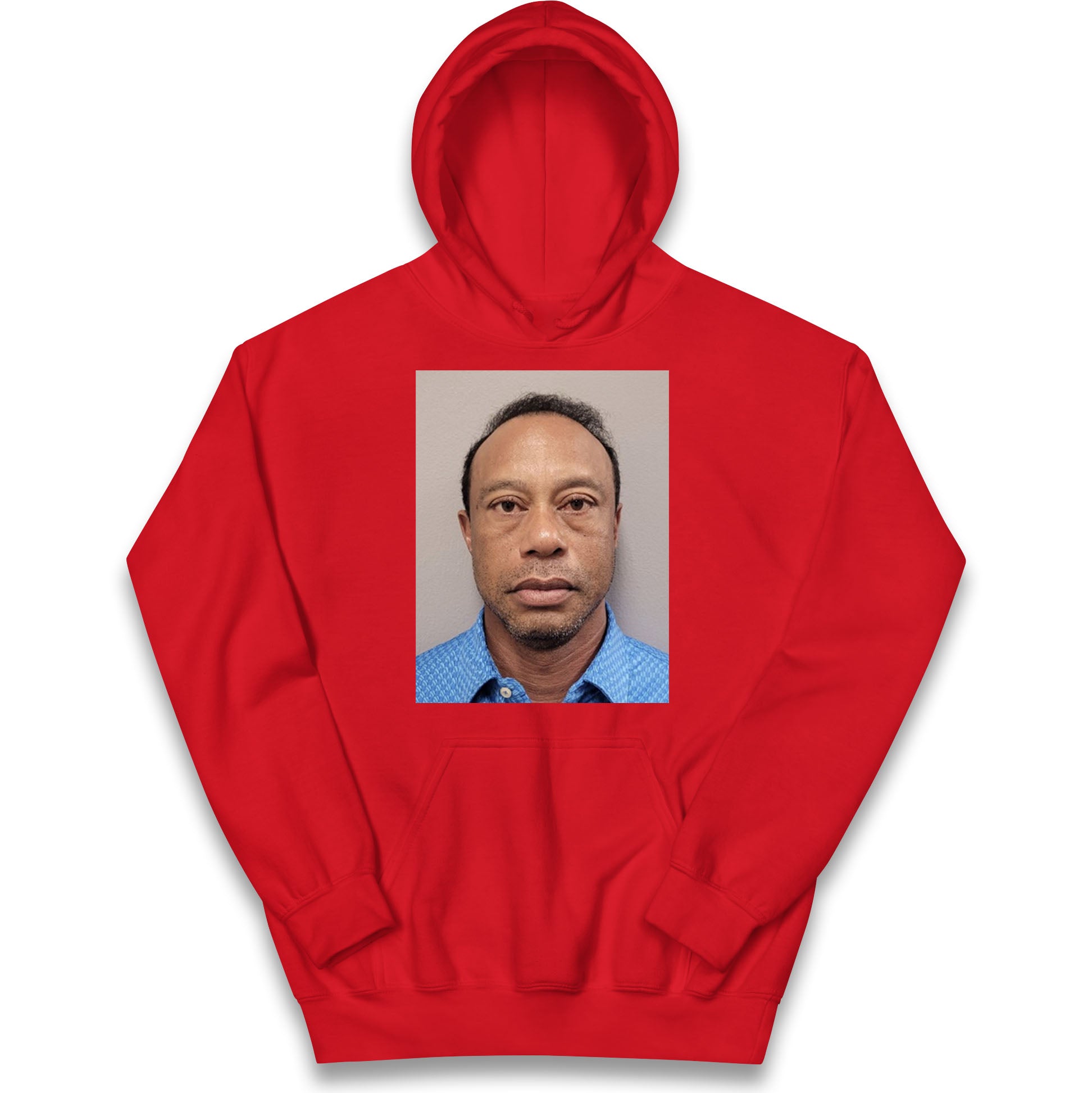 Tiger Woods Mugshot Kids Hoodie