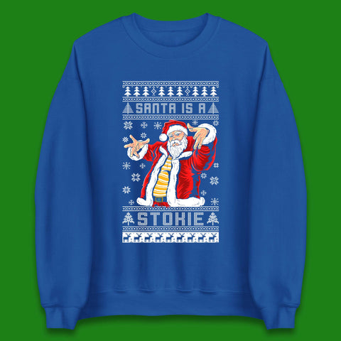 Santa is A Stokie Christmas Unisex Sweatshirt