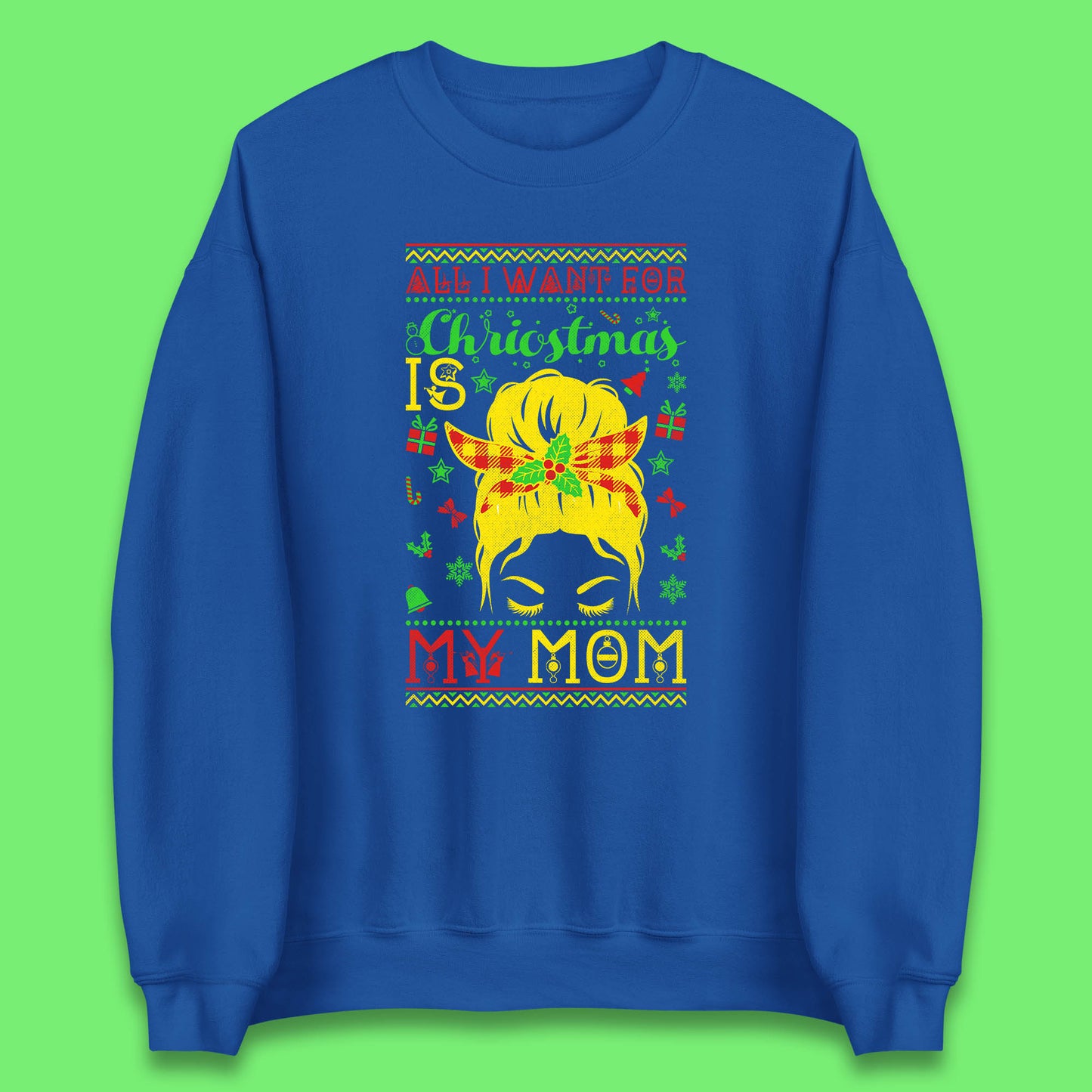 mom christmas sweatshirt