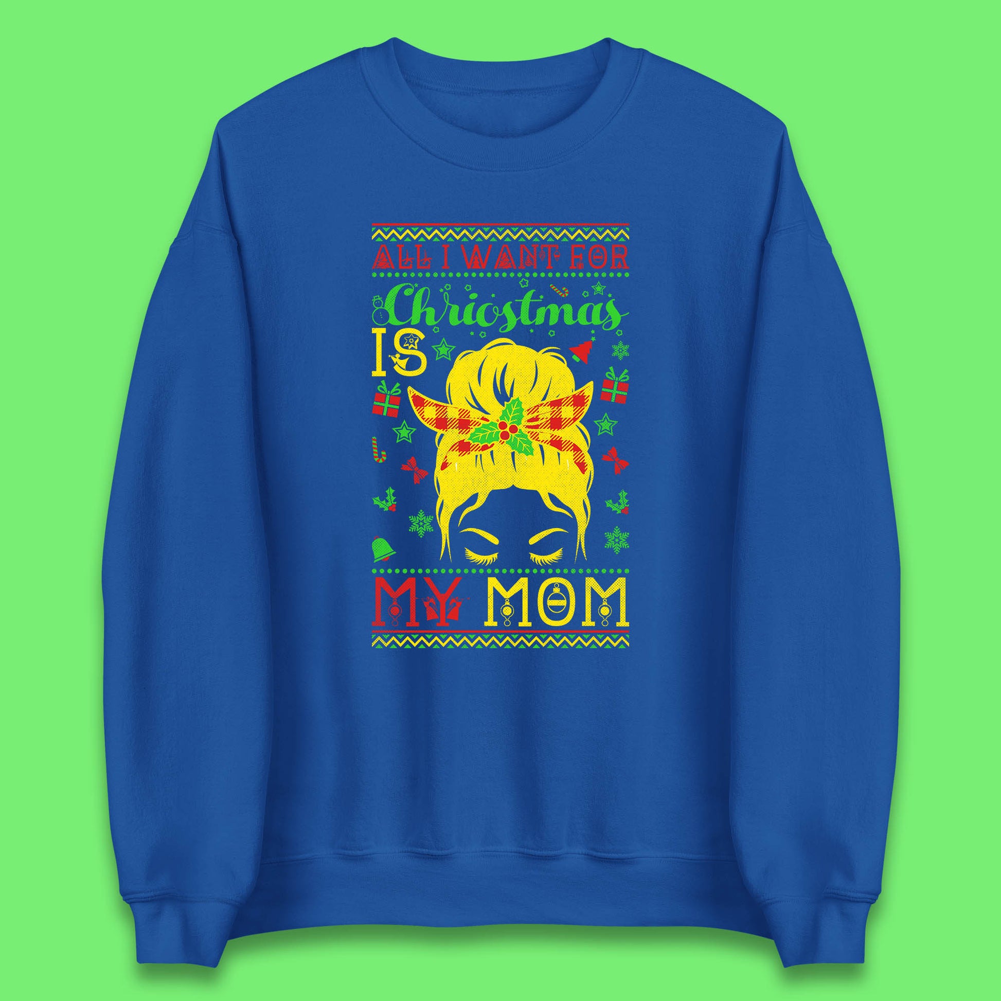 mom christmas sweatshirt