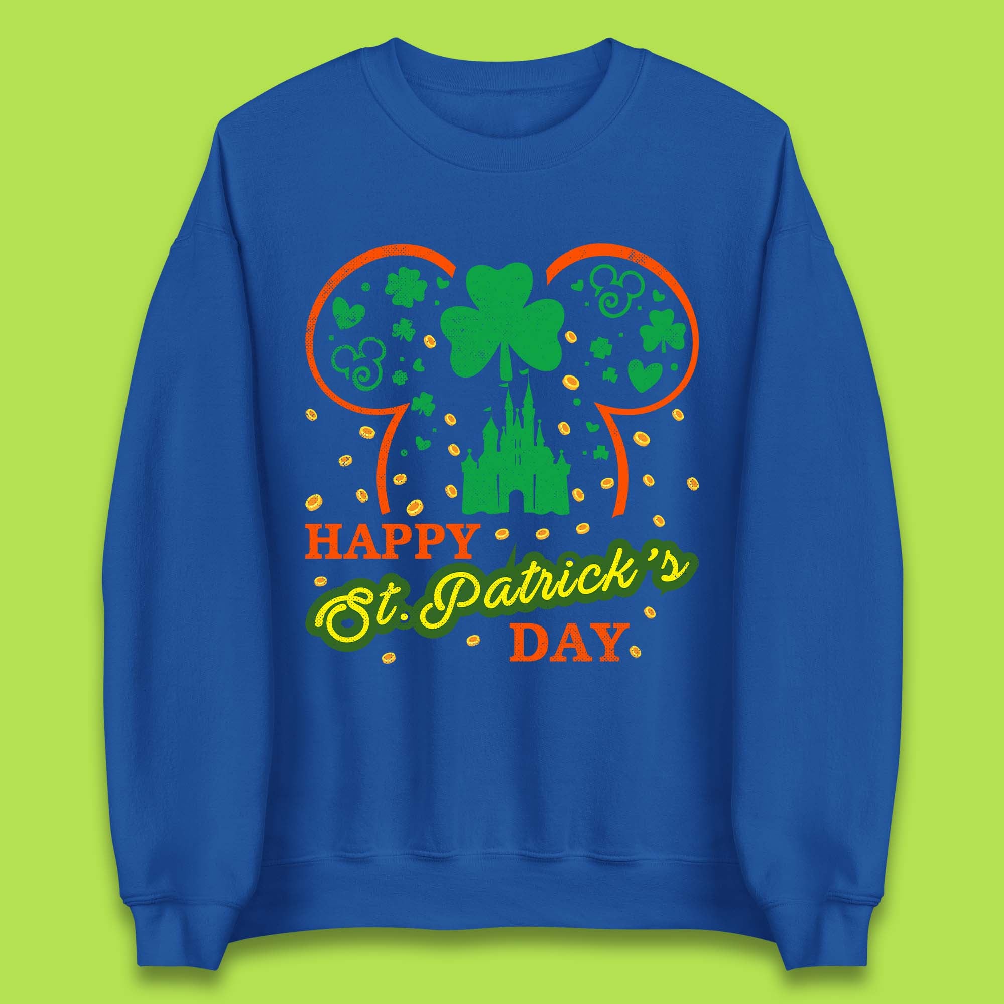 Disney Happy St. Patrick's Day Unisex Sweatshirt
