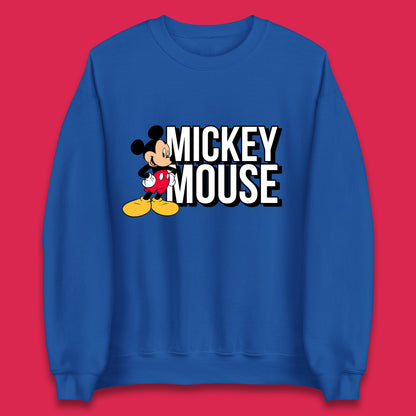 Disney Mickey Mouse Cartoon Character Disneyland Walt Disney Vacation Trip Disney World Unisex Sweatshirt