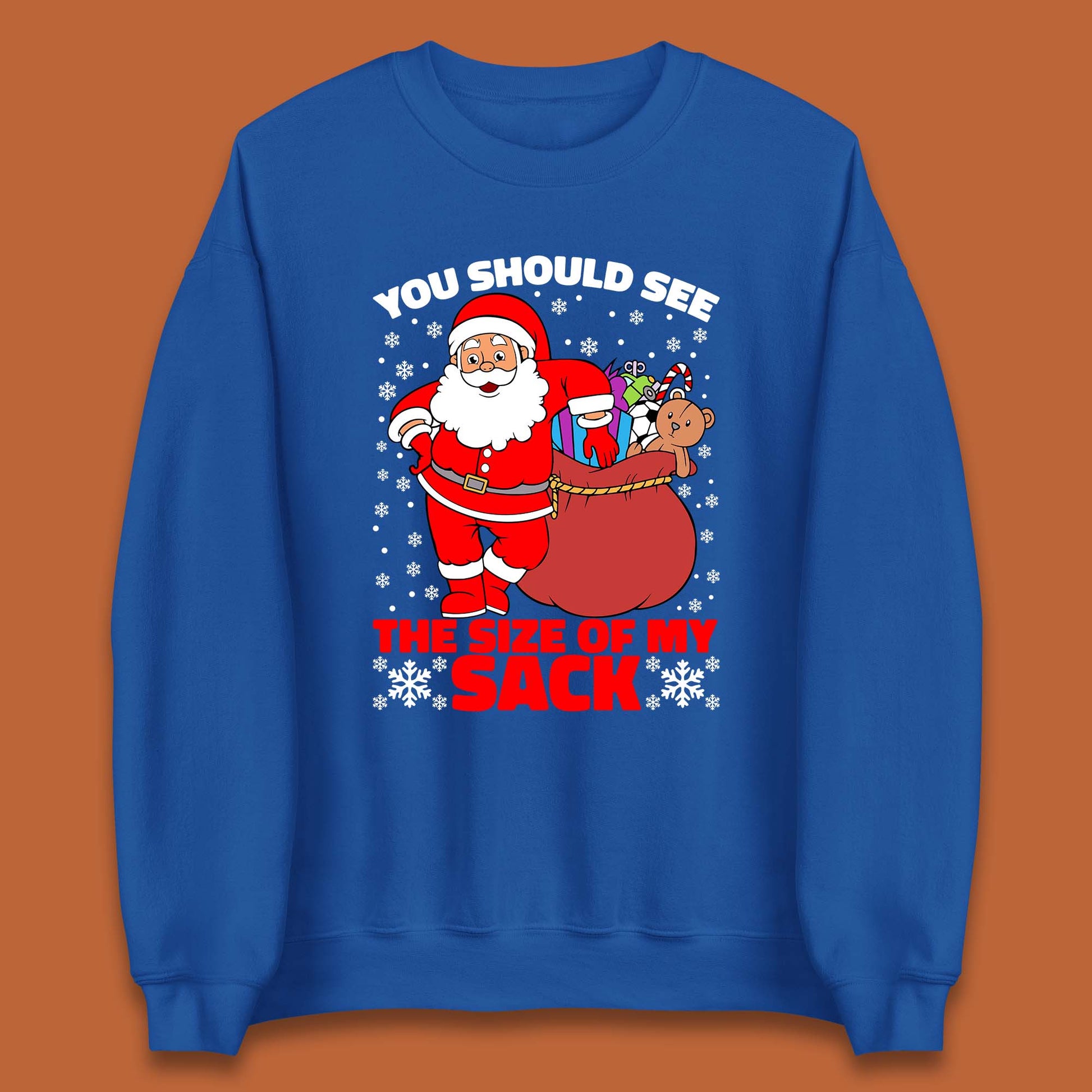santa sack sweatshirt