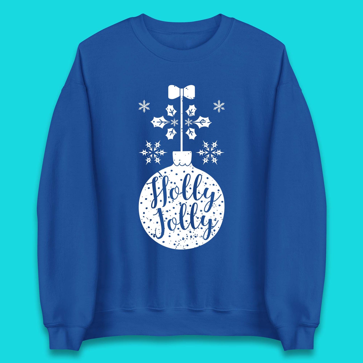 holly jolly christmas sweatshirt