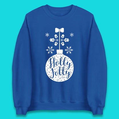 holly jolly christmas sweatshirt