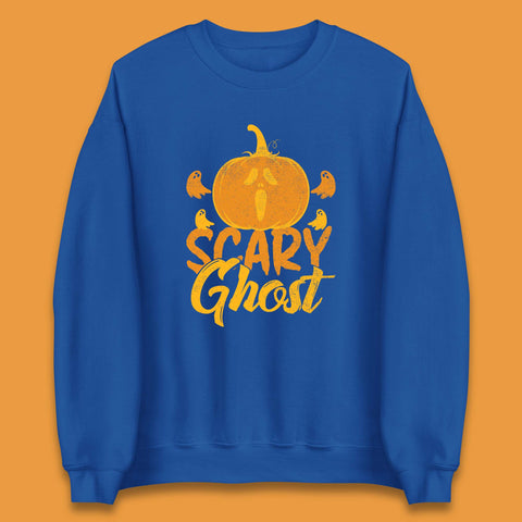 Scary Ghost Halloween Scream Ghost Face Horror Scary Pumpkin Ghostface Unisex Sweatshirt