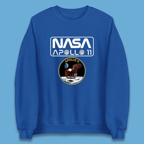 Nasa Apollo 11 First Lunar Landing Moon Rocket Astronomy Unisex Sweatshirt