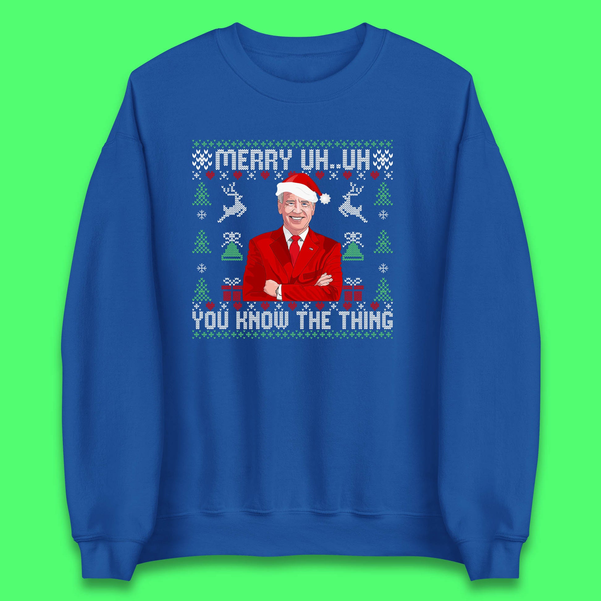 joe biden christmas sweatshirt