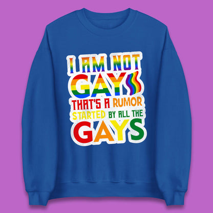 I Am Not Gay Unisex Sweatshirt