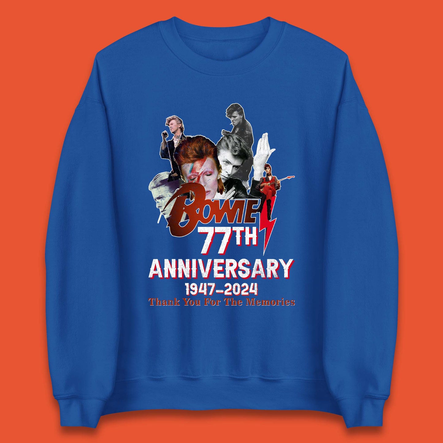 Bowie 77th Anniversary Unisex Sweatshirt