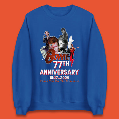Bowie 77th Anniversary Unisex Sweatshirt
