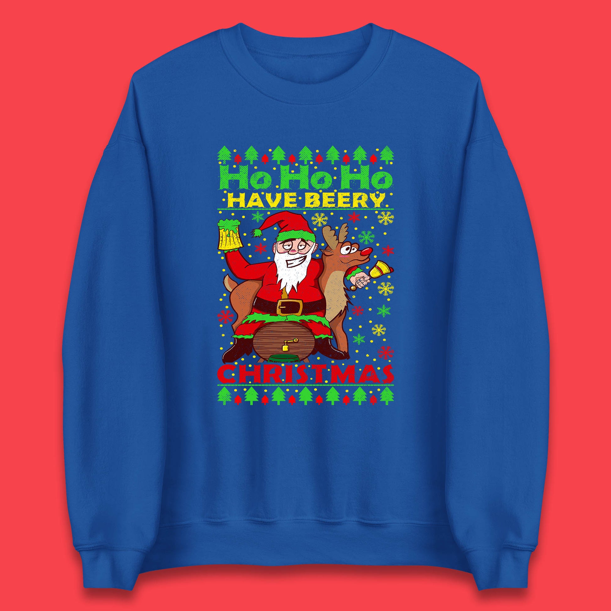 beery christmas sweatshirt