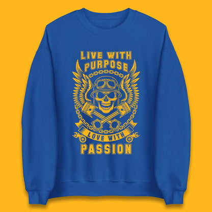 Biker Sweatshirts for Sale