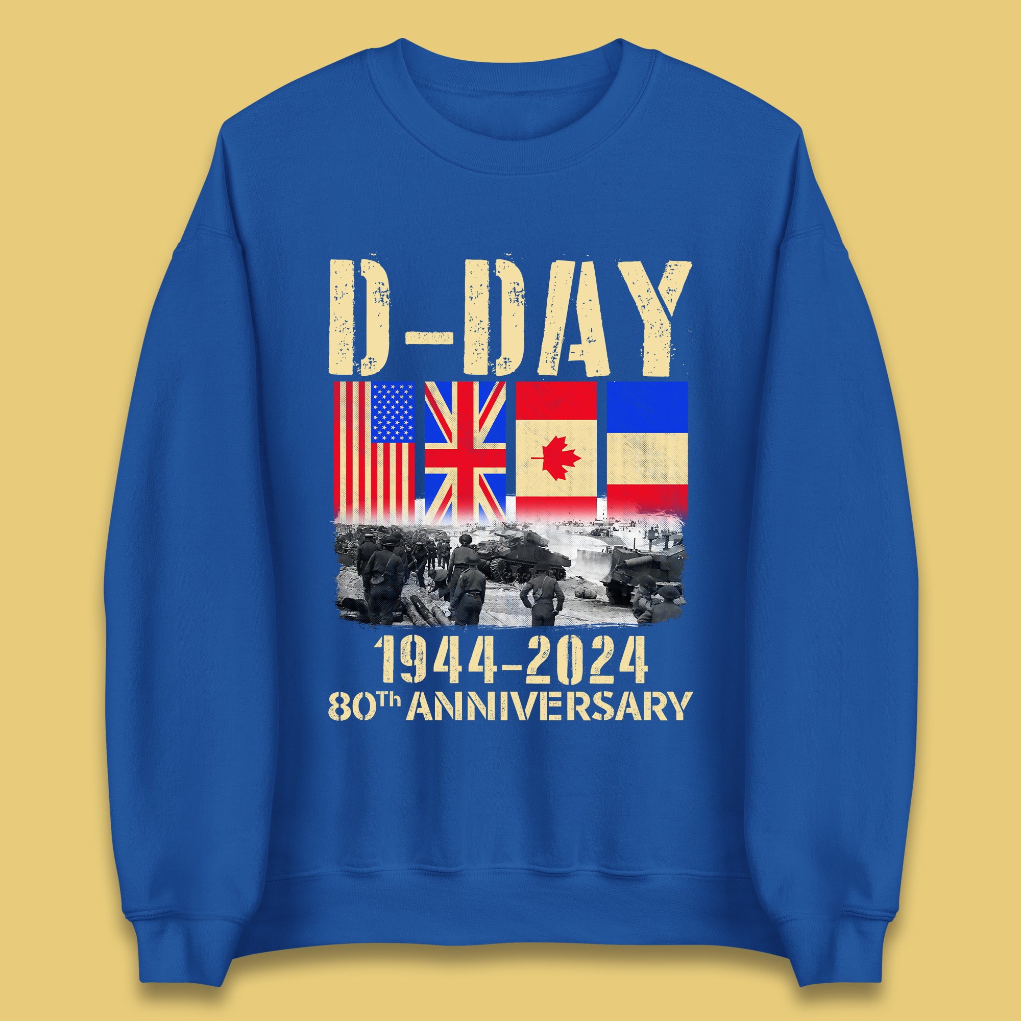 D-Day 80th Anniversary Unisex Sweatshirt