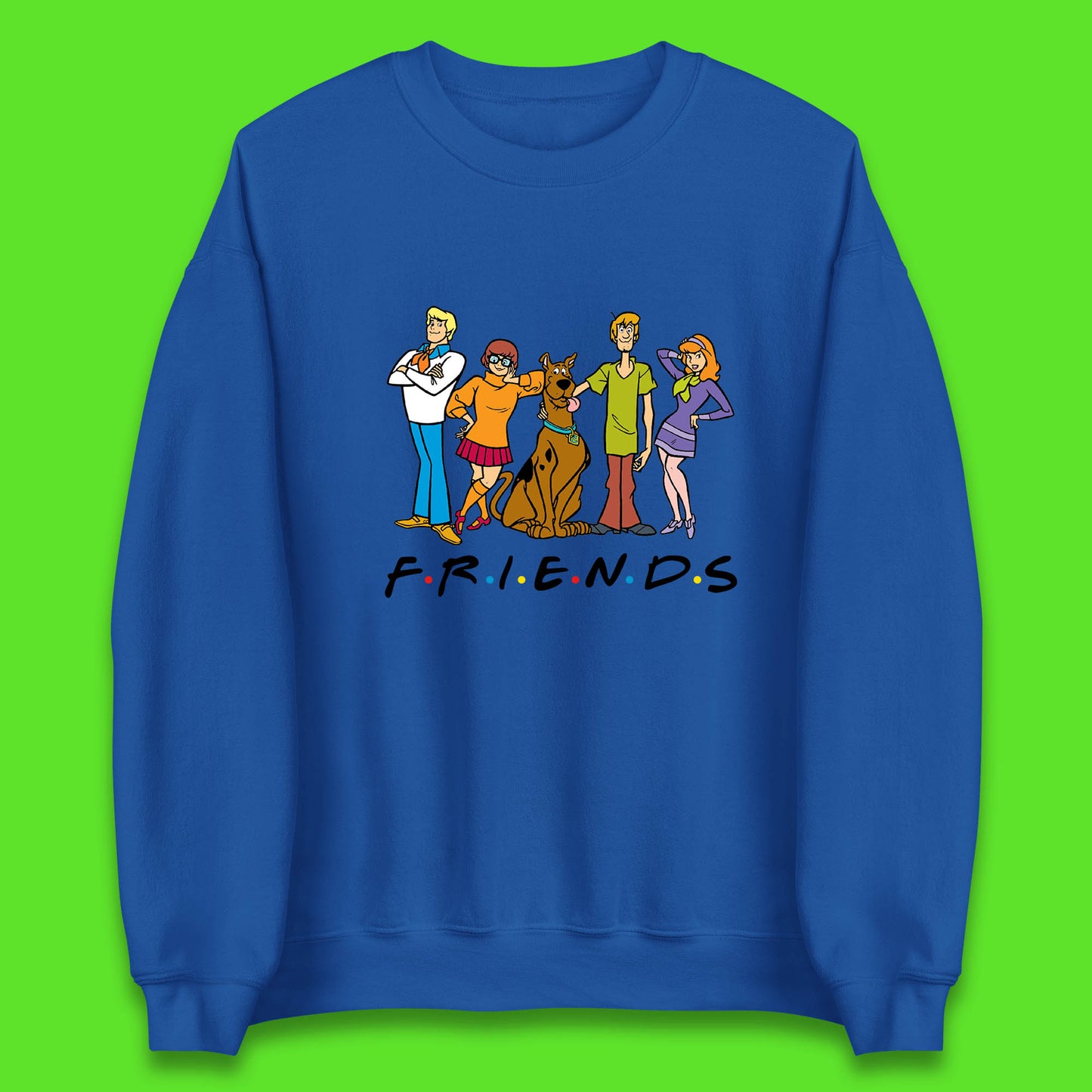 Cartoon Friends Scooby Doo Friends Animated Films Unisex Sweatshirt