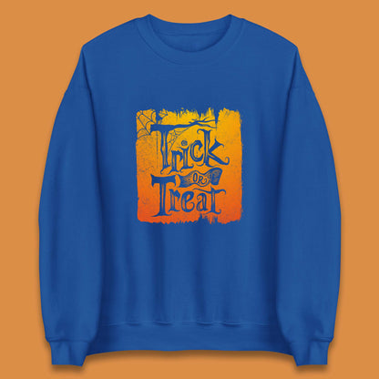 Trick Or Treat Happy Halloween Spooky Season Halloween Vibes Unisex Sweatshirt