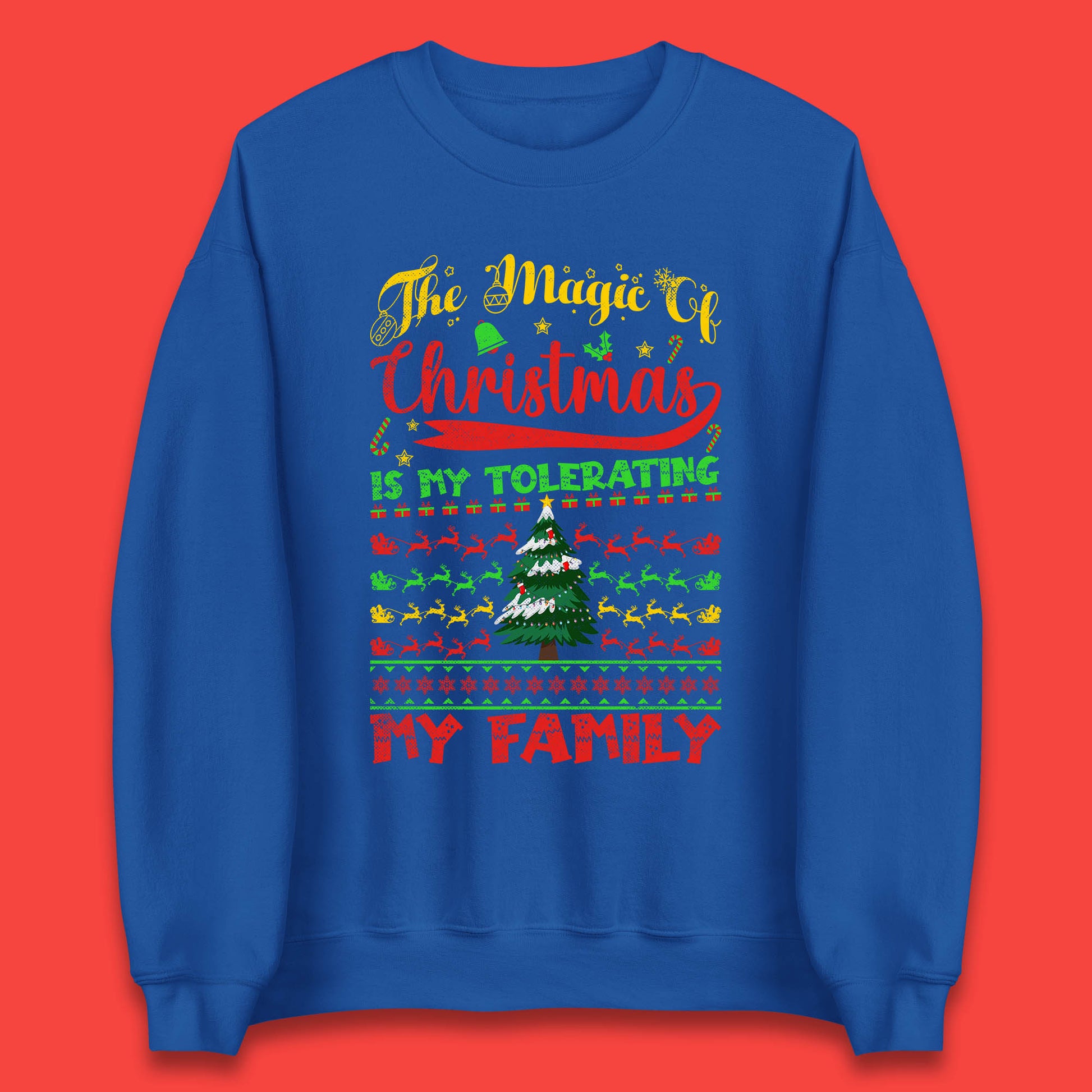 christmas quote sweatshirt