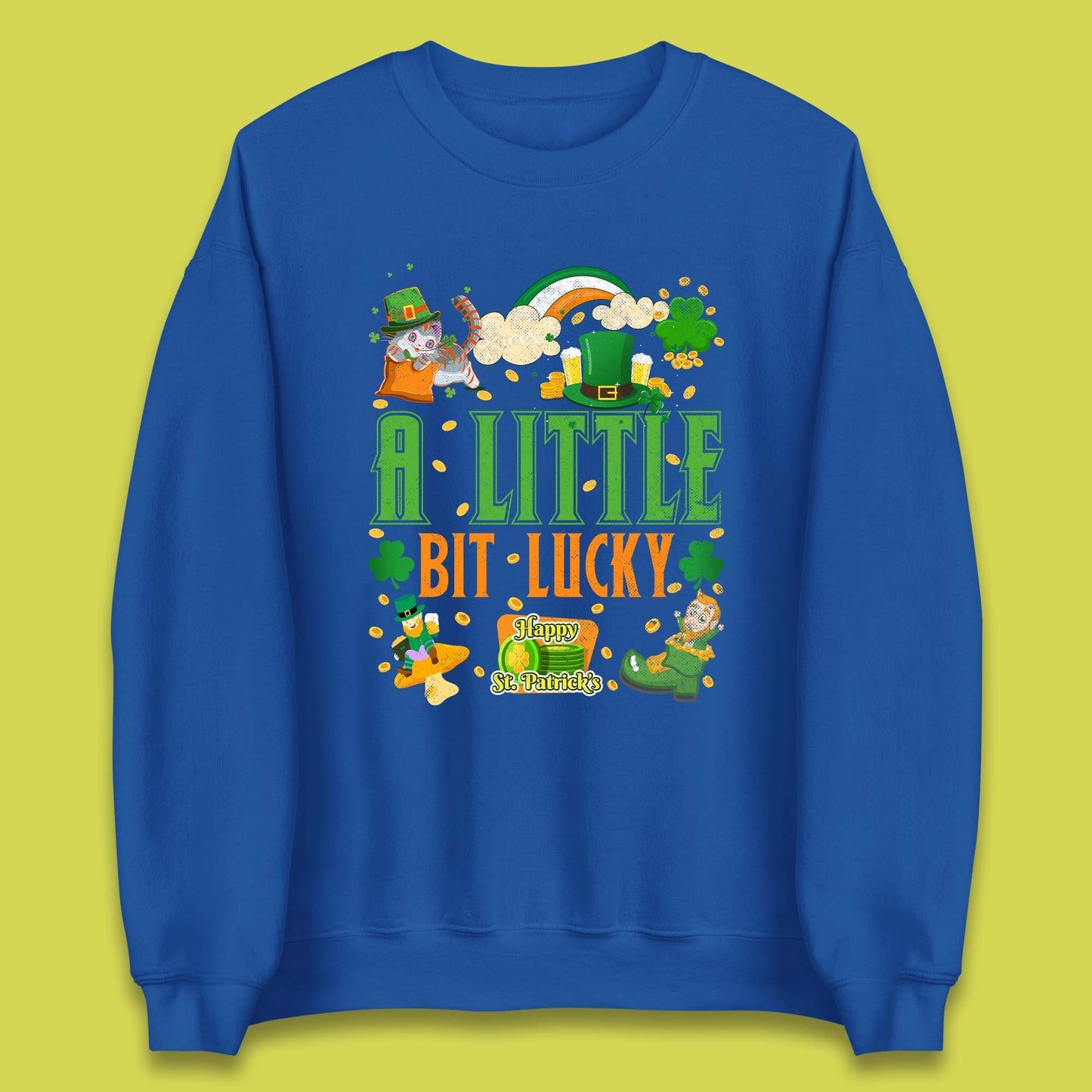 A Little Bit Lucky St. Patrick's Unisex Sweatshirt