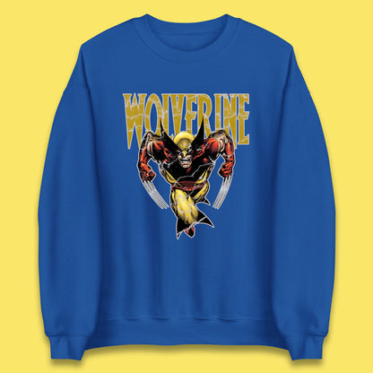Wolverine Comic book character Marvel Comics Vintage Marvel Wolverine Unisex Sweatshirt