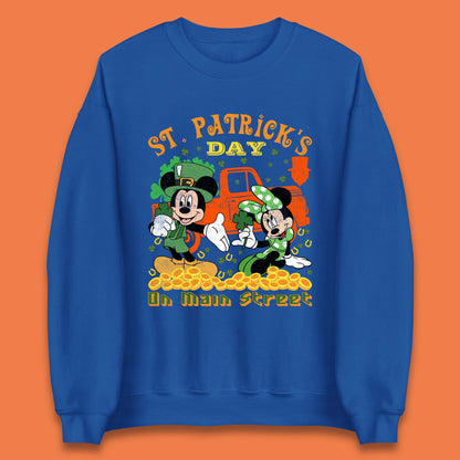 Adults Mickey Mouse St Patrick's Day Sweatshirt