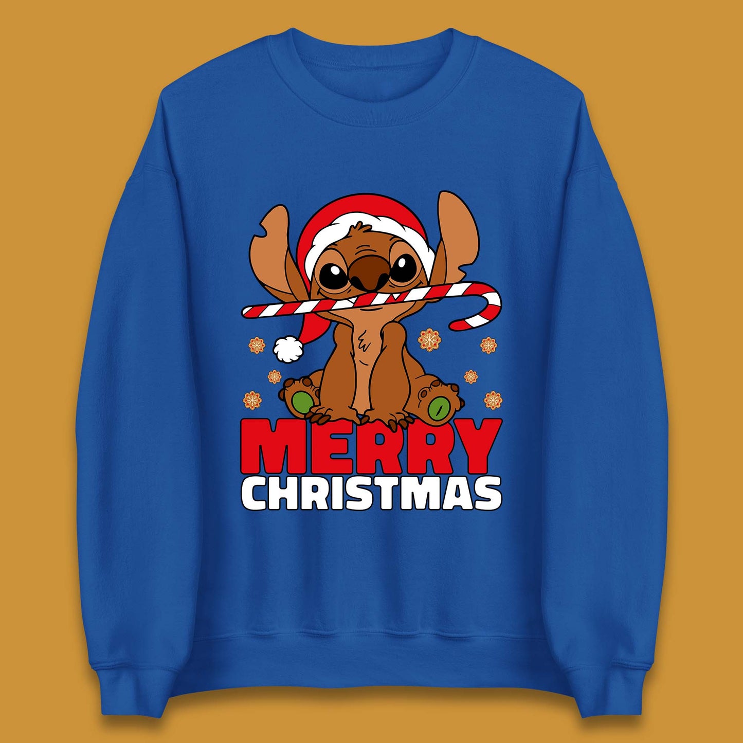 Gingerbread Stitch Christmas Unisex Sweatshirt