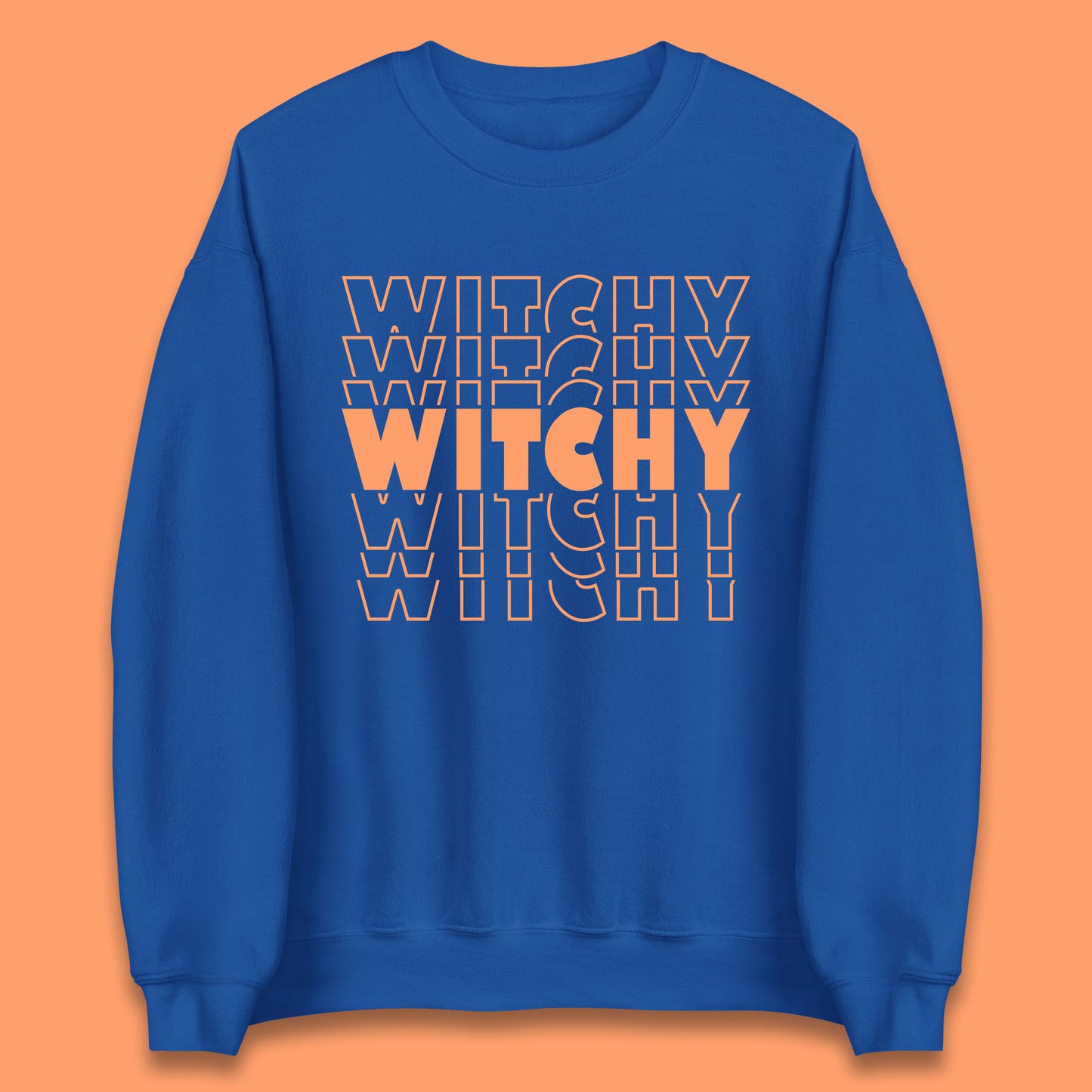 Witchy Halloween Witches Spooky Witch Vibes Witchy Aesthetic Halloween Party Unisex Sweatshirt