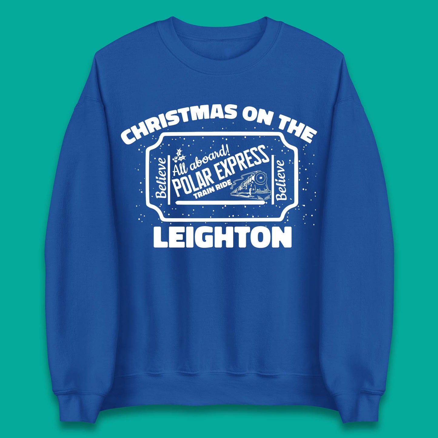 Polar Express Christmas Train Unisex Sweatshirt