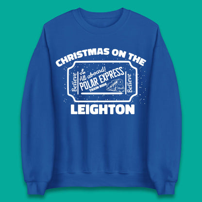 Polar Express Christmas Train Unisex Sweatshirt