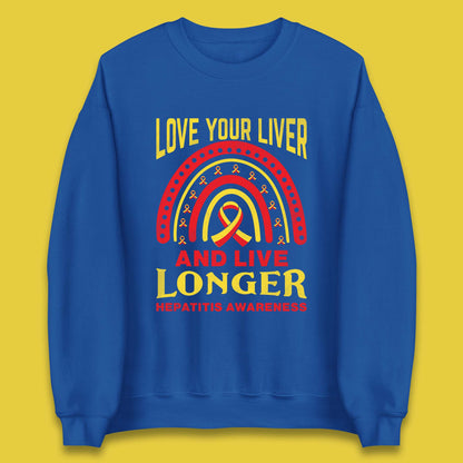 Hepatitis Awareness Unisex Sweatshirt