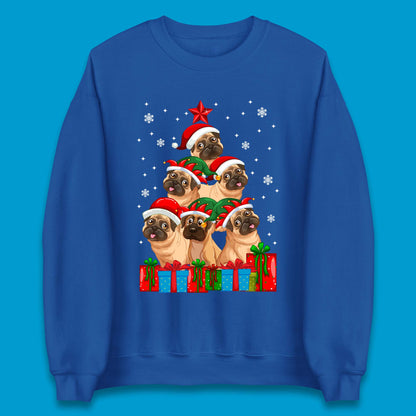 Pug Dog Christmas Jumper