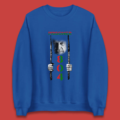 Prisoner No 804 Release Imran Khan Pride Of Nation Stand With Imran Khan Pakistan Behind You Skipper Unisex Sweatshirt