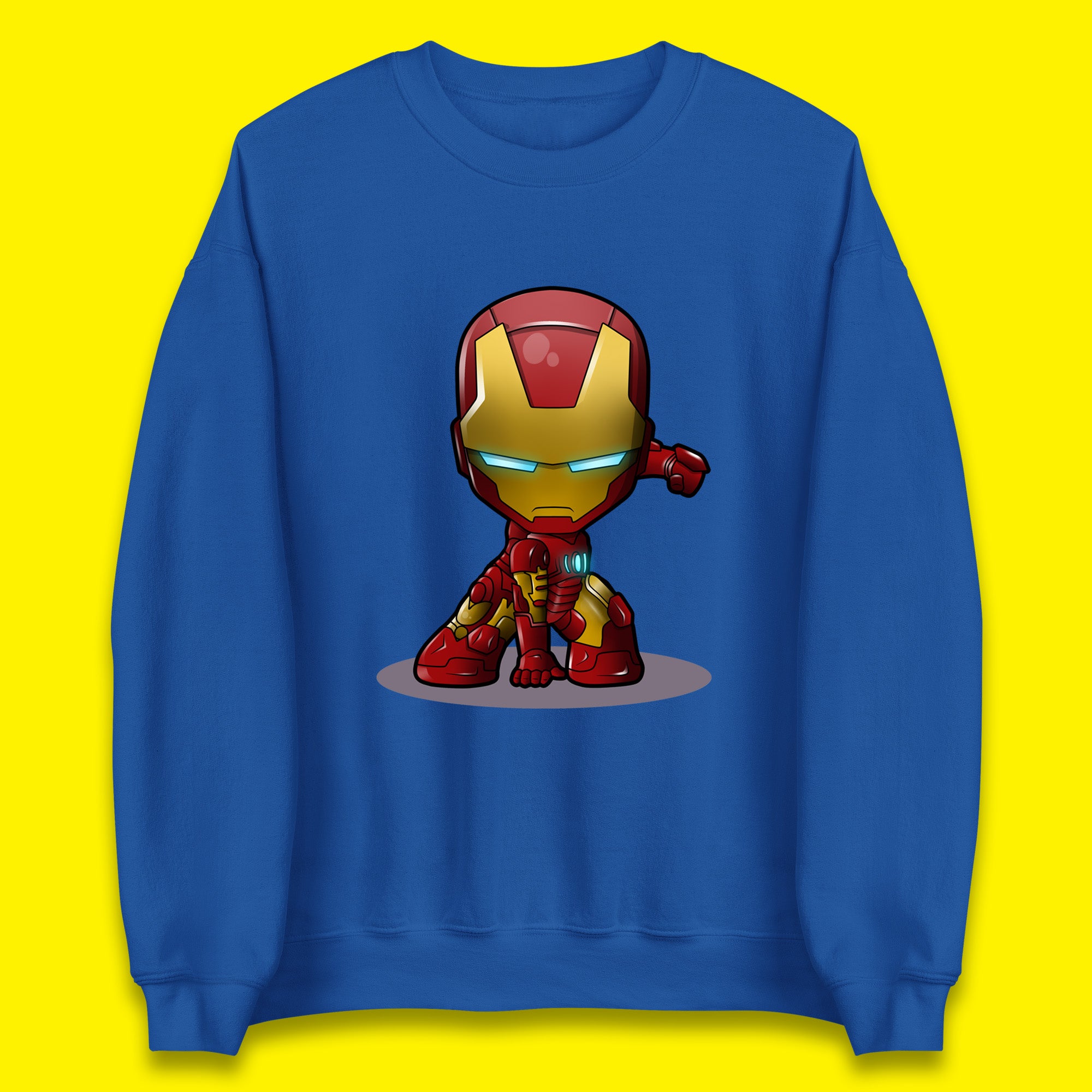 Marvel Avenger Iron Man Movie Character Ironman Costume Superhero Marvel Comics Unisex Sweatshirt