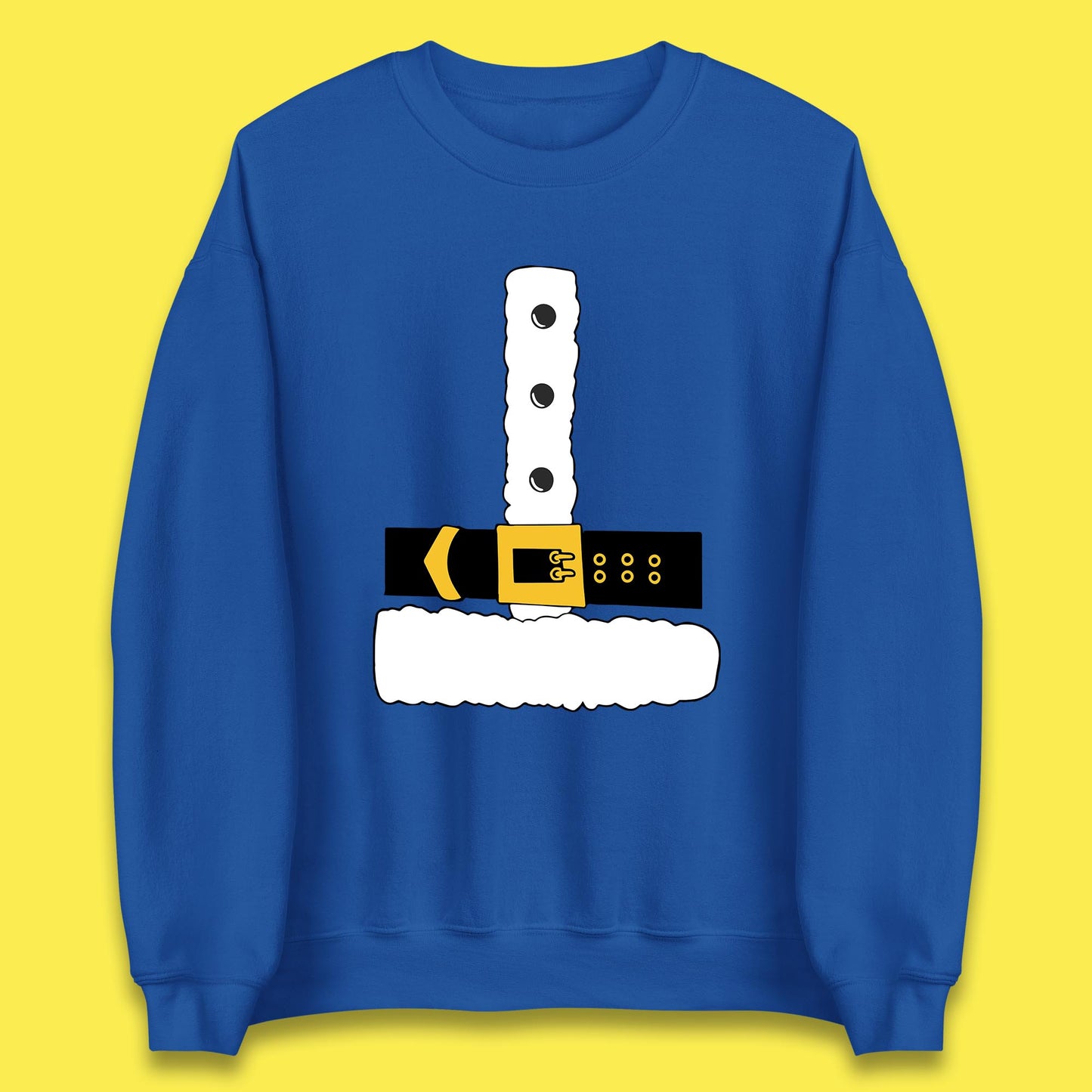 christmas santa claus costume sweatshirt