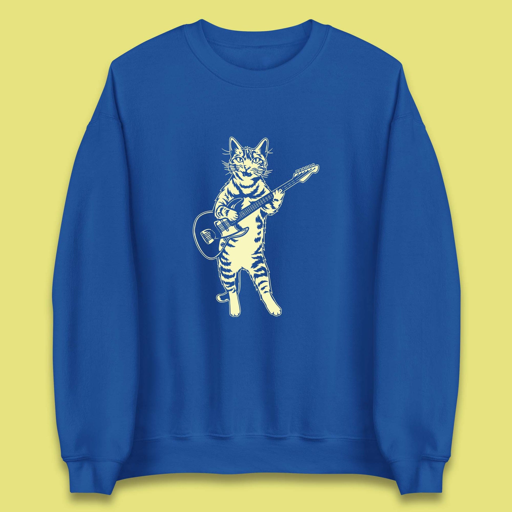Cat Playing Guitar Jumper