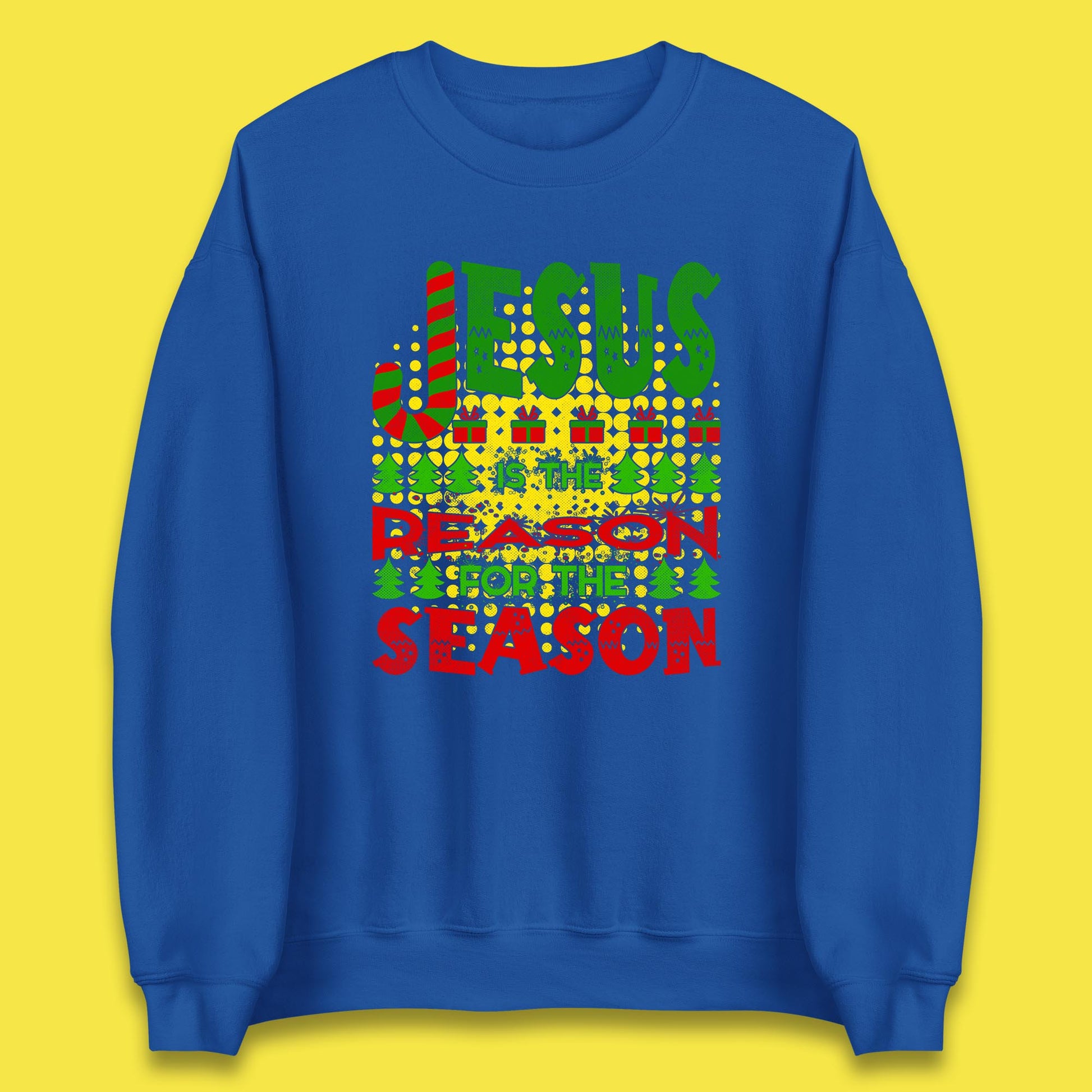 christmas jesus sweatshirt