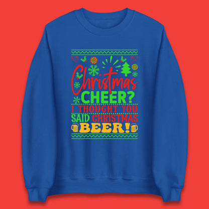 christmas cheer sweater