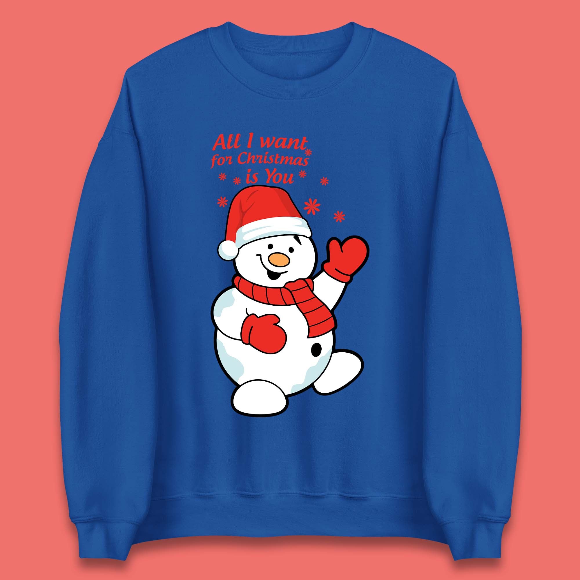 Snowman Christmas Unisex Sweatshirt