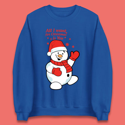 Snowman Christmas Unisex Sweatshirt