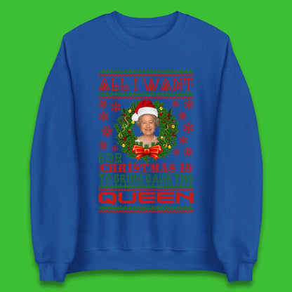 Queen Elizabeth Christmas Sweater