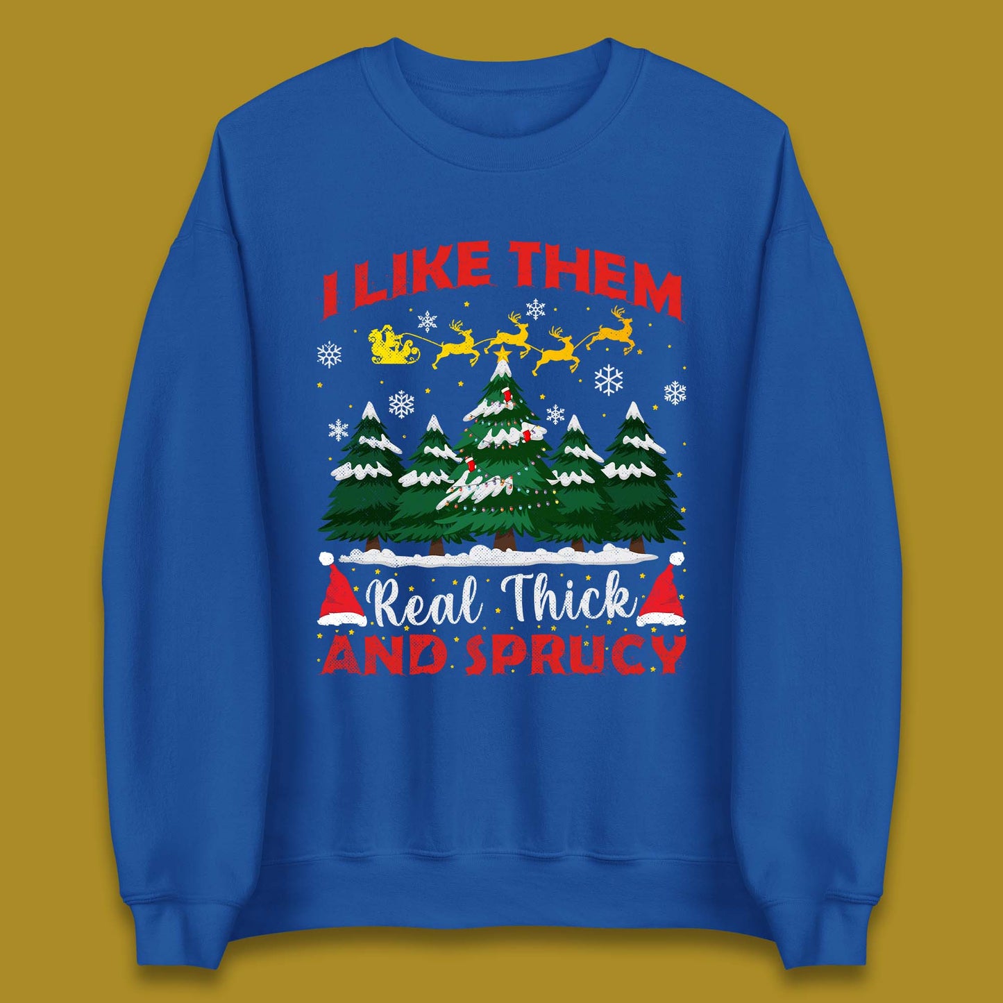 Sprucy Christmas Unisex Sweatshirt