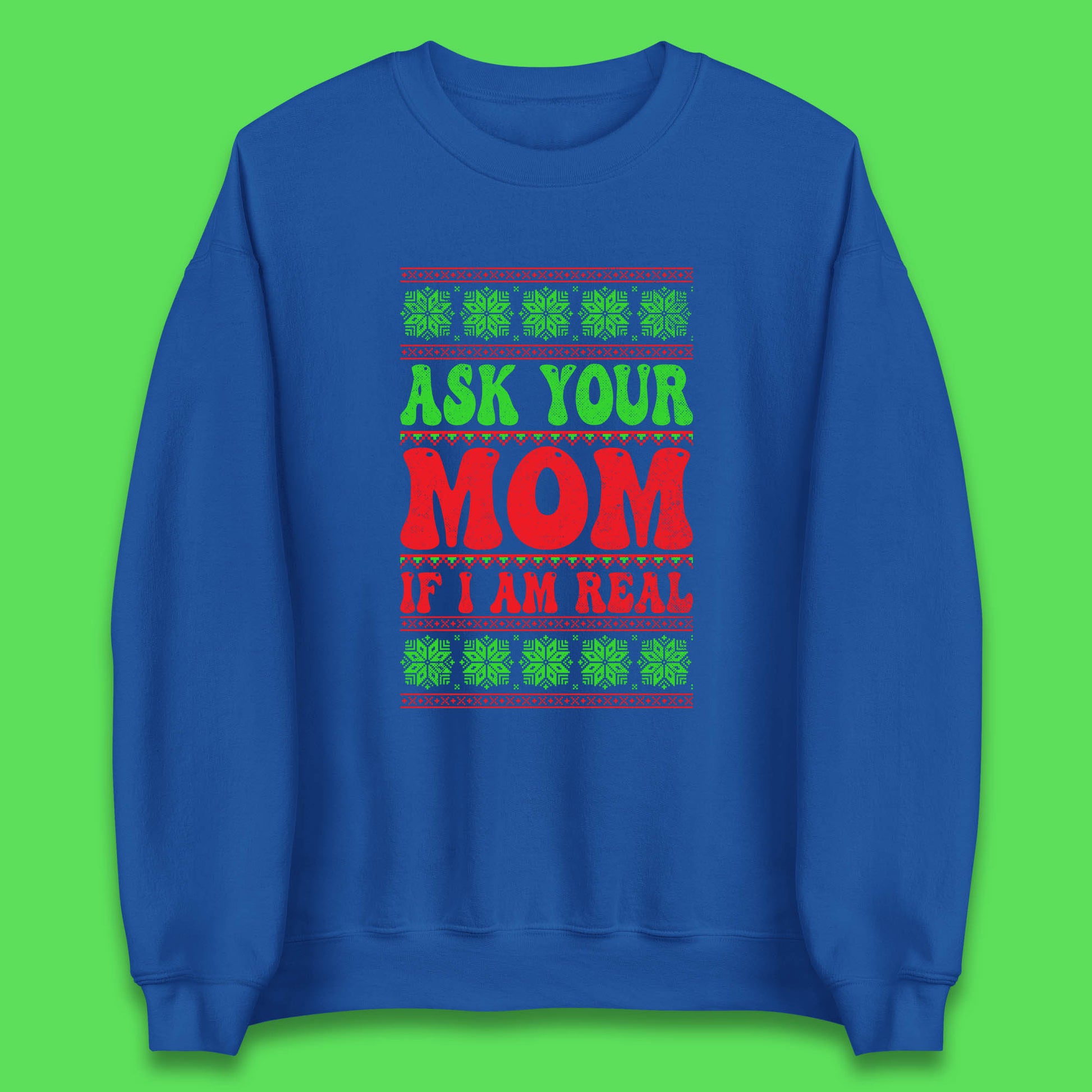 christmas santa festive sweatshirt
