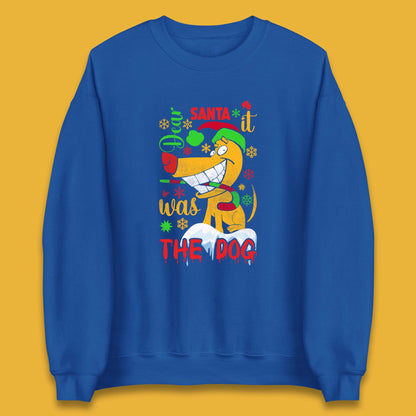 christmas dog sweatshirt