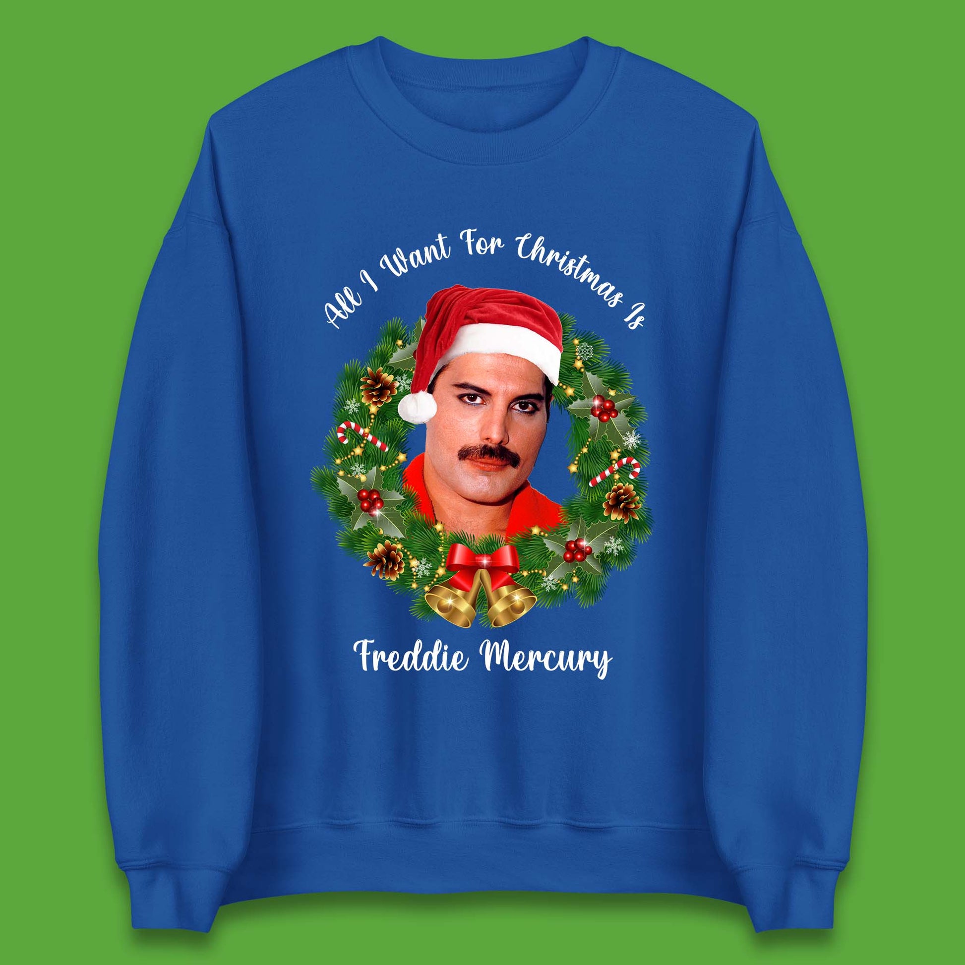 Freddie Mercury Christmas Jumper