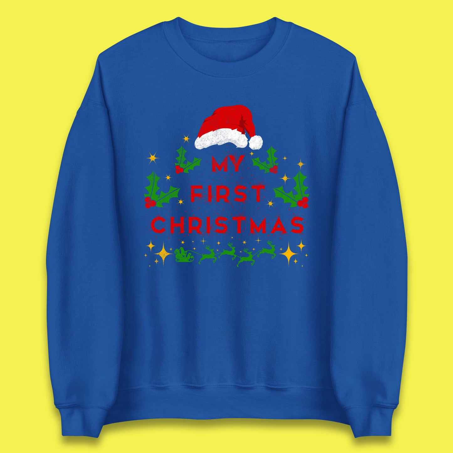 my first christmas winter sweater