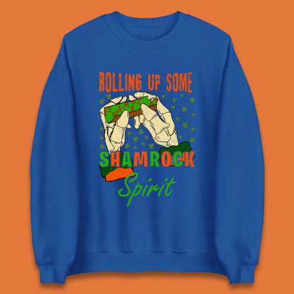 Rolling Up Some Shamrock Spirit Unisex Sweatshirt