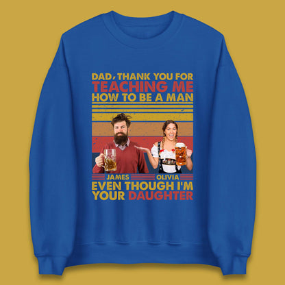 Personalised Thank You For Teaching Me Unisex Sweatshirt