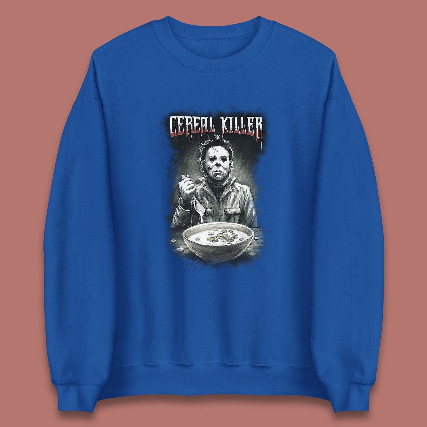 Michael Myers Cereal Killer Halloween Serial Killer Horror Movie Character Unisex Sweatshirt