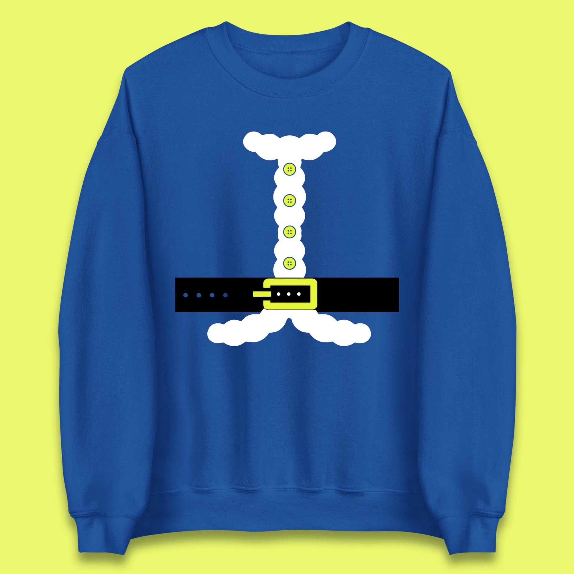 christmas santa claus costume sweatshirt