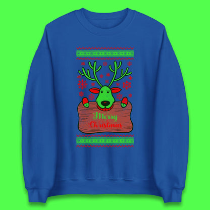 merry christmas reindeer sweatshirt